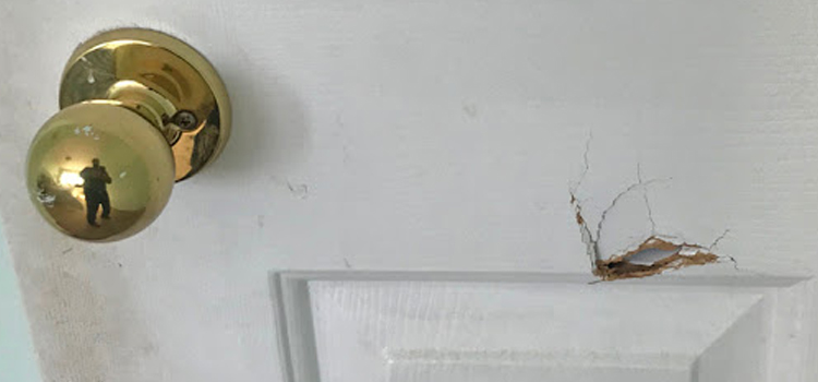 interior door hole repair San Jose